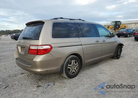 2006 Honda Odyssey Exl from USA, damaged, VIN 5FNRL38606B428363